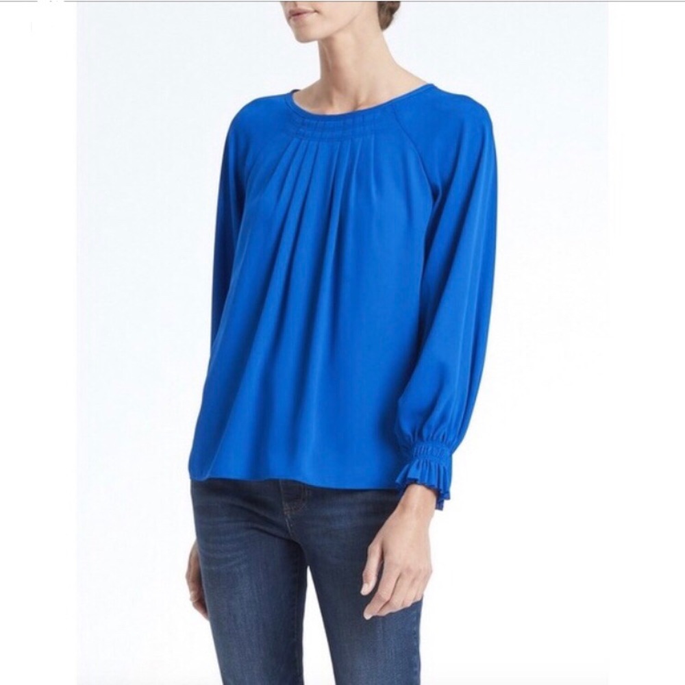 [Banana Republic] Poet Sleeve Blouse